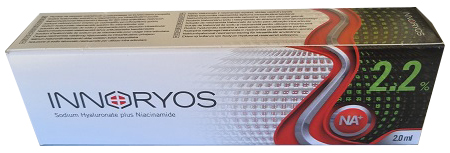 SIRINGA INTRA-ARTICOLARE INNORYOS 2,2% ACIDO IALURONICO 2 ML - Farmapanda Srl