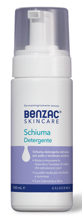 BENZAC SKINCARE SCHIUMA DETERGENTE 130 ML - Farmapanda Srl
