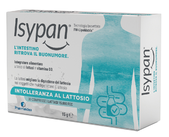ISYPAN INTOLLERANZA LATTOSIO 30 COMPRESSE - Farmapanda Srl