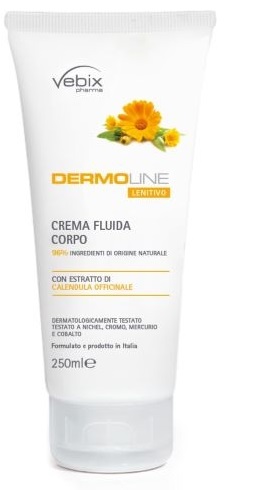 VEBIX DERMOLINE CREMA CORPO FLUIDA CALENDULA 250 ML - Farmapanda Srl