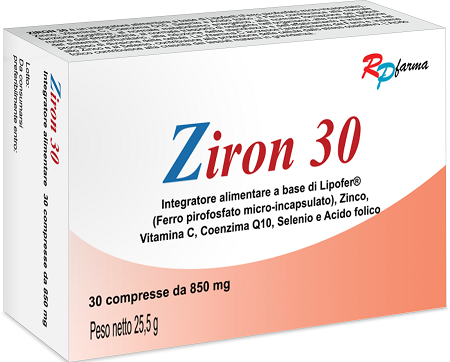 ZIRON 30 30 COMPRESSE - Farmapanda Srl