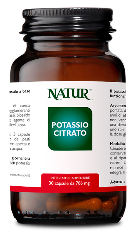 POTASSIO CITRATO 30 CAPSULE - Farmapanda Srl