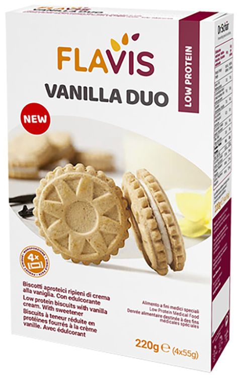 FLAVIS VANILLA DUO 220 G - Farmapanda Srl