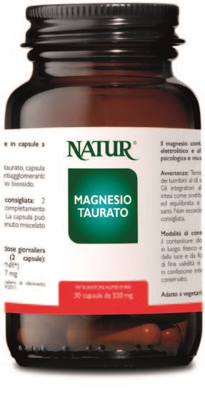 MAGNESIO TAURATO 30 CAPSULE - Farmapanda Srl
