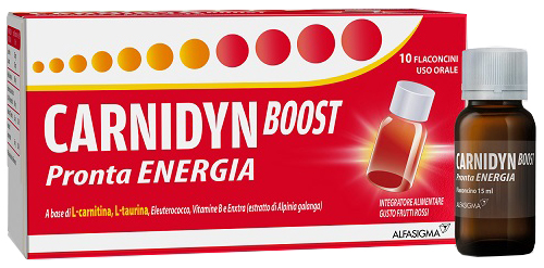 CARNIDYN BOOST 10 FLACONCINI - Farmapanda Srl