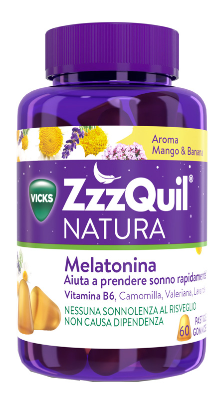ZZZQUIL NATURA MANGO & BANANA 60 PASTIGLIE GOMMOSE - Farmapanda Srl