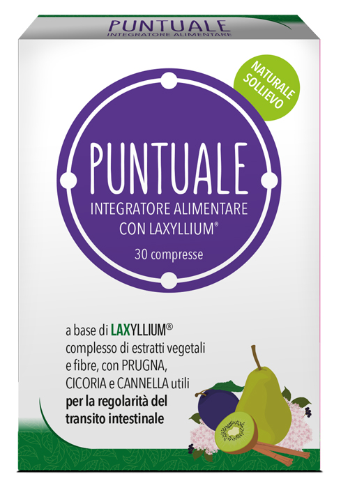 PUNTUALE CON LAXYLLIUM 30 COMPRESSE - Farmapanda Srl
