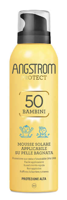 ANGSTROM KIDS MOUSSE SPF50 150 ML - Farmapanda Srl