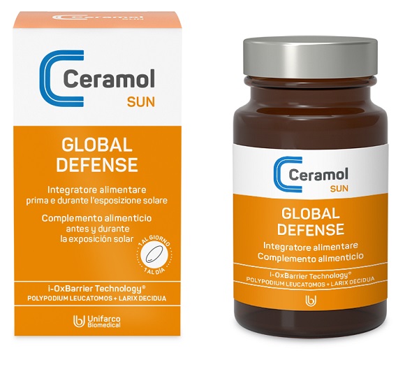 CERAMOL GLOBAL DEFENSE 30 COMPRESSE - Farmapanda Srl