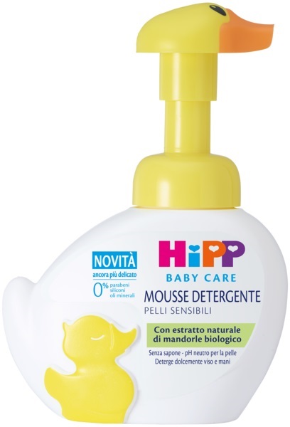 HIPP BABY CARE MOUSSE DETERGENTE PAPERELLA FUN 250 ML - Farmapanda Srl