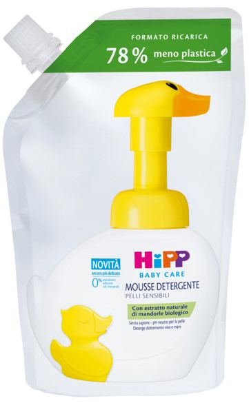 HIPP BABY CARE RICARICA MOUSSE DETERGENTE PAPERELLA FUN 250 ML - Farmapanda Srl