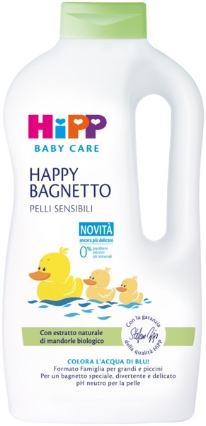 HIPP BABY CARE HAPPY BAGNETTO FORMATO FAMIGLIA FUN 1000 ML - Farmapanda Srl