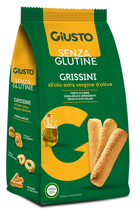GIUSTO SENZA GLUTINE GRISSINI 150 G - Farmapanda Srl
