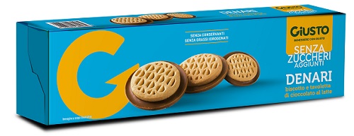 GIUSTO SENZA ZUCCHERO DENARI 120 G - Farmapanda Srl