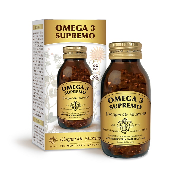 OMEGA 3 SUPREMO 60 SOFTGEL - Farmapanda Srl