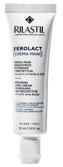 RILASTIL XEROLACT CREMA MANI NUTRIENTE E PROTETTIVA NUOVA FORMULA 30 ML - Farmapanda Srl