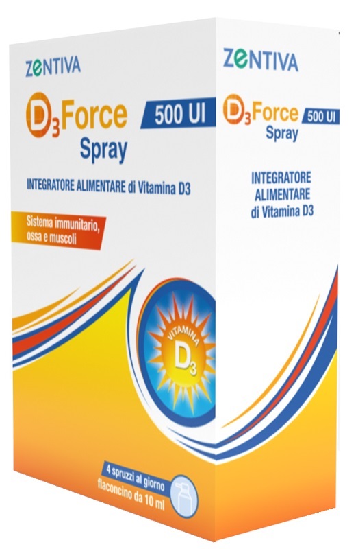 D3 FORCE 500UI SPRAY 10 ML - Farmapanda Srl