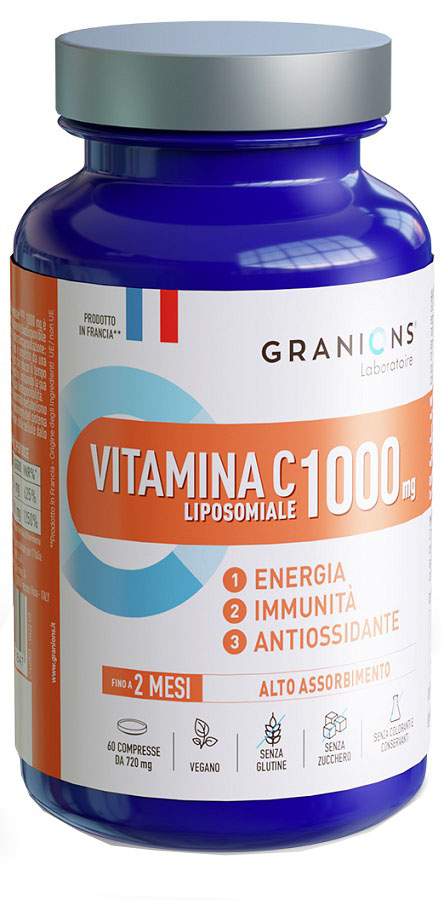 GRANIONS VITAMINA C LIPOSOMIALE 1000MG 60 COMPRESSE - Farmapanda Srl