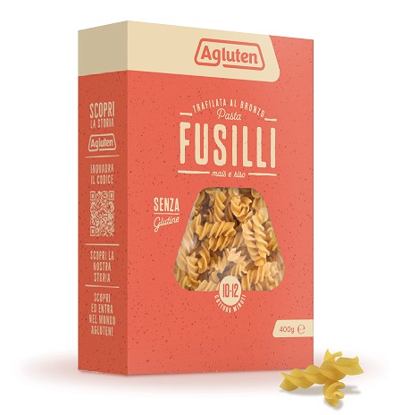 AGLUTEN FUSILLI SENZA GLUTINE 400 G - Farmapanda Srl