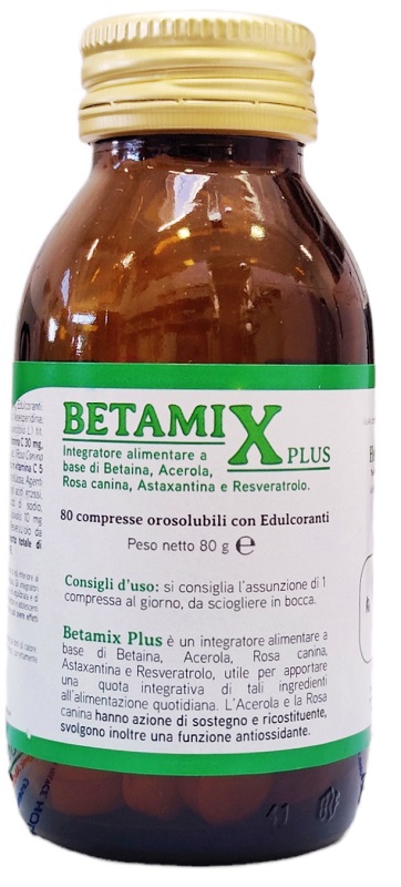 BETAMIX PLUS 80 COMPRESSE OROSOLUBILI - Farmapanda Srl