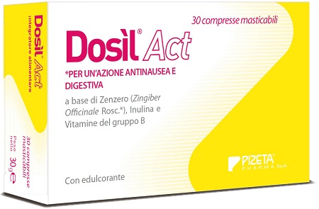DOSIL ACT 30 COMPRESSE MASTICABILI - Farmapanda Srl