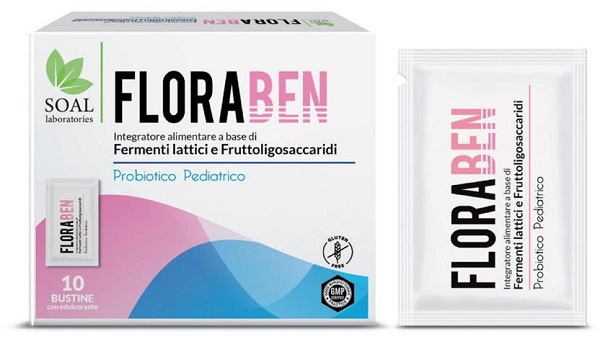 FLORABEN PEDIATRICO 10 BUSTINE - Farmapanda Srl