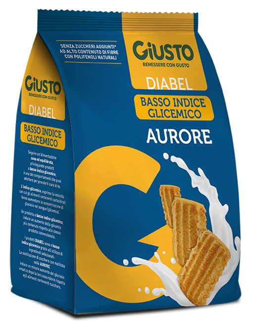 GIUSTO DIABEL BISCOTTO AURORE 150 G - Farmapanda Srl
