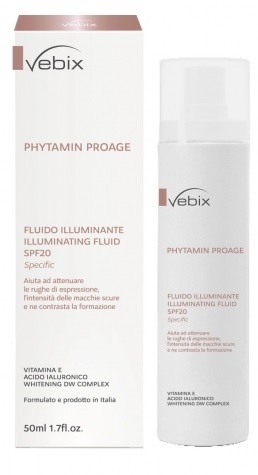 VEBIX PHYTAMIN PROAGE SPECIFIC FLUIDO ILLUMINANTE SPF20 50 ML - Farmapanda Srl