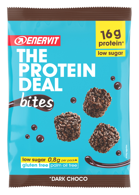 THE PROTEIN DEAL BITES DARK CHOCO 53 G - Farmapanda Srl