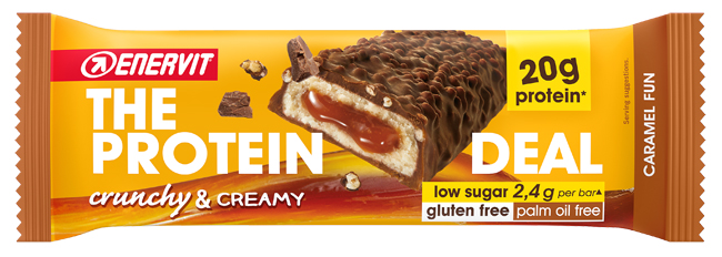 THE PROTEIN DEAL CARAMEL FUN BARRETTA 55 G - Farmapanda Srl