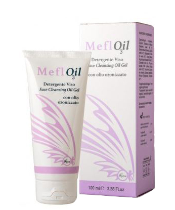 MEFLOIL OLIO GEL DETERGENTE VISO OLIO OLIVA OZONIZZATO 100 ML - Farmapanda Srl