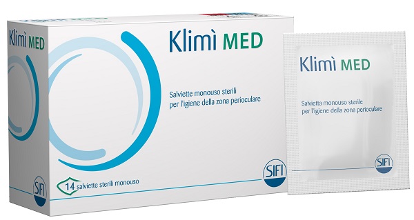 KLIMI' MED DETERGENTE PERIOCULARE 14 SALVIETTINE STERILI MONOUSO - Farmapanda Srl