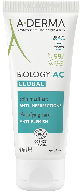 ADERMA BIOLOGY AC GLOBAL TRATTAMENTO OPACIZZANTE ANTI IMPERFEZIONI 40 ML - Farmapanda Srl
