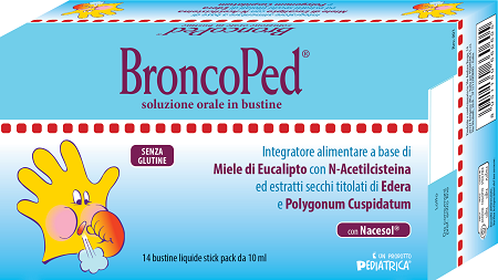 BRONCOPED SOLUZIONE ORALE 14 BUSTINE STICK PACK DA 10 ML - Farmapanda Srl