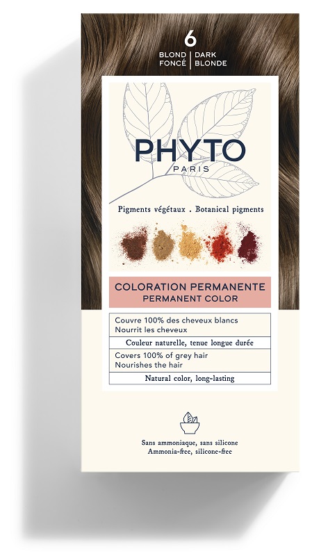 COLOR KIT 6 BIONDO SCURO LATTE RIVELATORE 50 ML + CREMA COLORANTE 50 ML + MASCHERA PROTETTIVA COLORE 12 ML + GUANTI - Farmapanda Srl