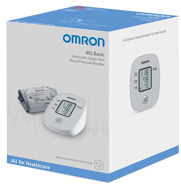 SFIGMOMANOMETRO DA BRACCIO OMRON M2 BASIC - Farmapanda Srl