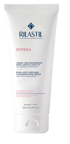 RILASTIL DIFESA CREMA VISO DETERGENTE EMOLLIENTE E LENITIVA 200 ML - Farmapanda Srl