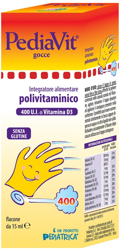 PEDIAVIT GOCCE 15 ML - Farmapanda Srl