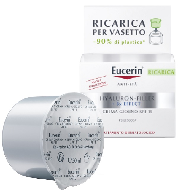 EUCERIN FACE CREAM ANTI AGE HYALURON GIORNO SPF15 50 ML - Farmapanda Srl