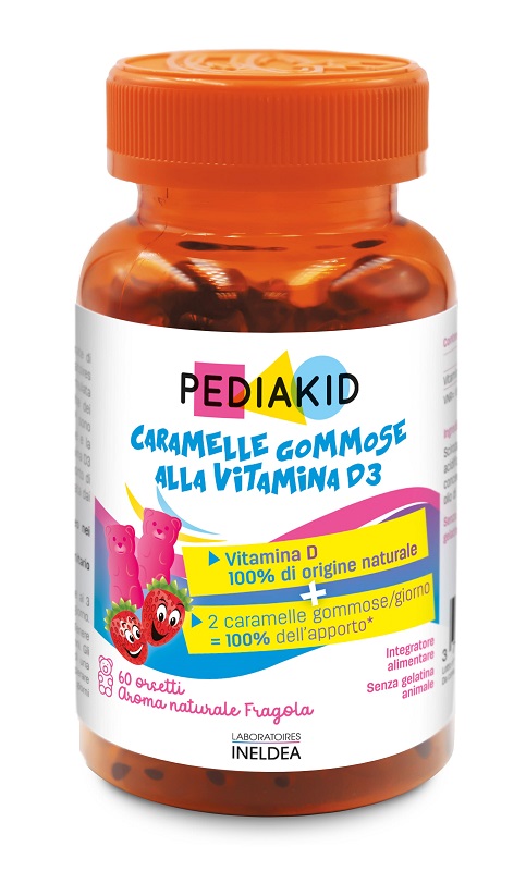 PEDIAKID VITAMINE D3 60 ORSETTI GOMMOSI - Farmapanda Srl