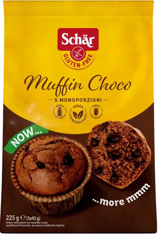 SCHAR MUFFIN CHOCO 225 G - Farmapanda Srl