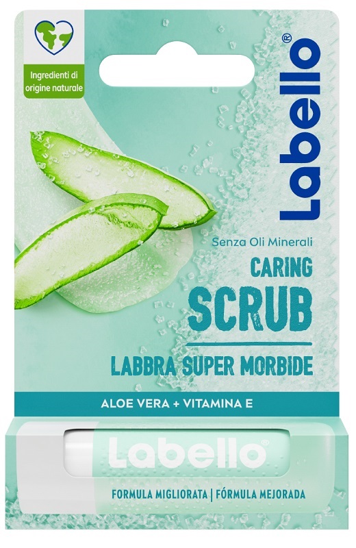 LABELLO STICK SCRUB ALOE VERA 5,5 ML - Farmapanda Srl