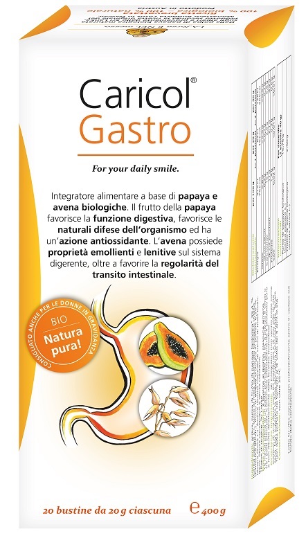 CARICOL GASTRO 20 BUSTINE DA 20 G - Farmapanda Srl