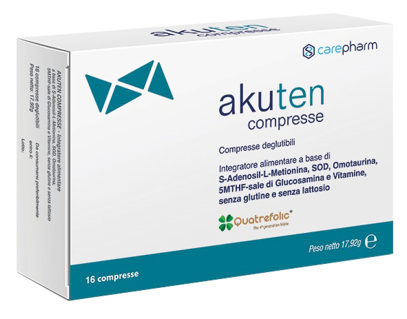 AKUTEN 16 COMPRESSE - Farmapanda Srl