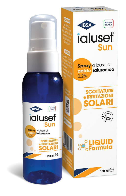 IALUSET SUN SCOTTATURE E IRRITAZIONI SOLARI SPRAY 100 ML - Farmapanda Srl