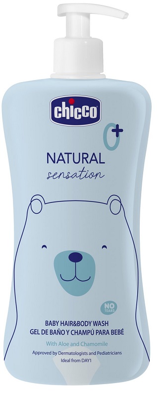 CHICCO NATURAL SENSATION BAGNO SHAMPOO 500 ML - Farmapanda Srl