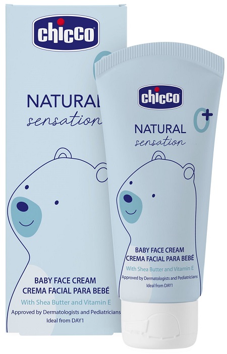 CHICCO NATURAL SENSATION CREMA VISO 50 ML - Farmapanda Srl