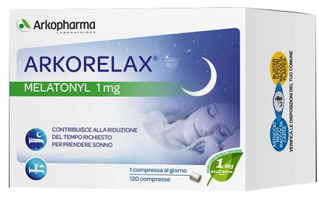 ARKORELAX MELATONYL 120 COMPRESSE - Farmapanda Srl