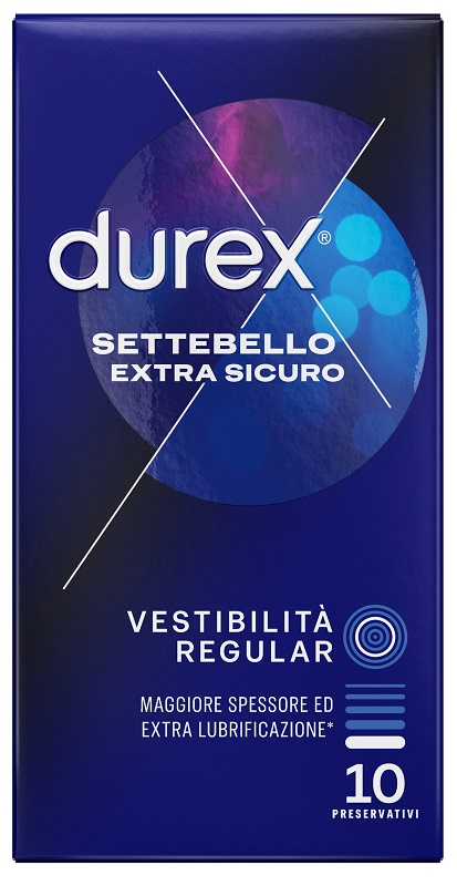 PROFILATTICO DUREX SETTEBELLO EXTRA SICURO 10 PEZZI - Farmapanda Srl