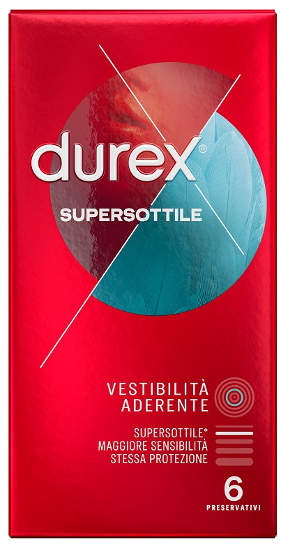 PROFILATTICO DUREX SUPERSOTTILE CLOSE FIT 6 PEZZI - Farmapanda Srl